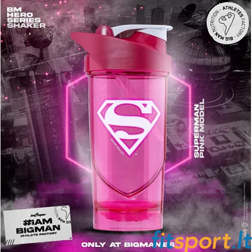 BigMan Nutrition BM HERO Beater (Супермен Розовый) 700мл 